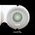 Lente de Contato Siesta Crystal Halo Green | COM E SEM GRAU - Imagem 3