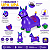 Cavalinho Upa Upa Infantil com Som e Luzes (ROXO) - Imagem 4