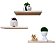 Prateleira Para Decoração Madeirado 30x10cm Ideal Para Decoração De Qualquer Ambiente Parede - Imagem 2