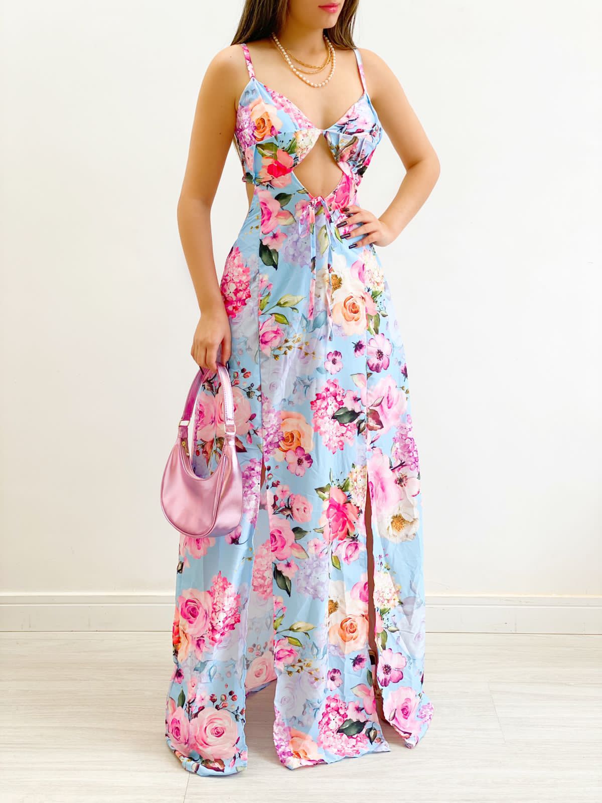 Vestido Silk Florido - Imagem 2