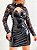 Vestido Manga Longa Vinil c/ Renda (Diversas Cores) - Imagem 5