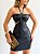 Vestido Curto Couro Amarração - Imagem 2