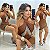 Body Cruzado Detalhe Strass - Imagem 1
