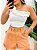 Shorts Curto C/ Cinto Fivela Dourada (Diversas Cores) - Imagem 4