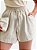 Shorts Curto De Linho - Imagem 3