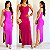 Vestido Longo Canelado - Imagem 1