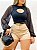 Body Tule Manga Longa - Imagem 3