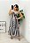 Vestido Midi Listrado - Imagem 1