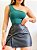 Shorts Saia Couro Eco - Imagem 4