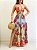Vestido Longo Estampado - Imagem 1