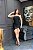 Vestido Curto Couro Eco - Imagem 1