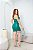 Vestido Curto Couro Eco - Imagem 12