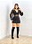 Vestido Curto Lurex Manga Longa - Imagem 2