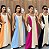 Vestido Longo Bicolor - Imagem 1