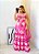 Vestido Longo Estampado - Imagem 1