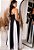 Vestido Longo Bicolor - Imagem 9