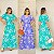 Vestido Longo Estampado - Imagem 1