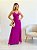 Vestido Longo De Alça Com Fenda - Imagem 1