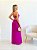 Vestido Longo De Alça Com Fenda - Imagem 2