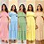 Vestido Longo De Babado - Imagem 1