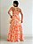 Vestido Longo Estampado De Alça - Imagem 2