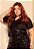 Blusa Plus Size Paetê - Imagem 1