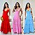 Vestido Longo De Alça Com Botões - Imagem 1