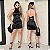 Vestido Curto De Gola - Imagem 1