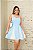 Vestido Curto Bicolor De Alça - Imagem 1