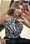 Blusa Com Nó De Zebra - Imagem 1