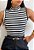 Blusa Listrada De Gola - Imagem 1