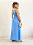 Vestido Longo Ombro Único Com Flor - Imagem 2