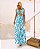Vestido Longo Estampado Vazado - Imagem 1
