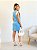 Vestido Curto Bicolor - Imagem 11