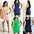 Vestido Curto Bicolor - Imagem 1