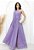 Vestido Longo Ombro Único Com Flor - Imagem 2