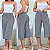 Calça Capri Listrada - Imagem 1