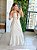 Vestido Longo De Laise Cruzado - Imagem 6