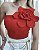 Cropped Alfaiataria Com Flor - Imagem 6
