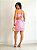 Vestido Curto De Tricot Arrastão - Imagem 4