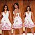 Vestido Curto Bordado - Imagem 1