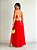 Vestido Longo Bicolor Vazado - Imagem 4