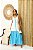 Vestido Longo Bicolor Linho - Imagem 2