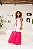 Vestido Longo Bicolor Linho - Imagem 4