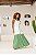 Vestido Longo Bicolor Linho - Imagem 6
