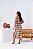 Vestido Midi Com Fenda Listrado - Imagem 5