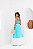 Vestido Longo Bicolor - Imagem 4