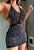 Vestido Curto Com Pedraria - Imagem 1