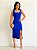Vestido Midi De Alça Com Fenda - Imagem 5
