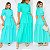 Vestido Longo De Manga - Imagem 1
